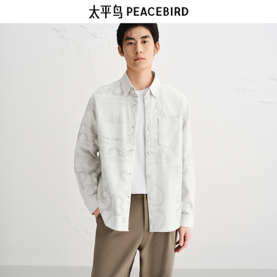太平鸟男装衬衫B1CHE3222