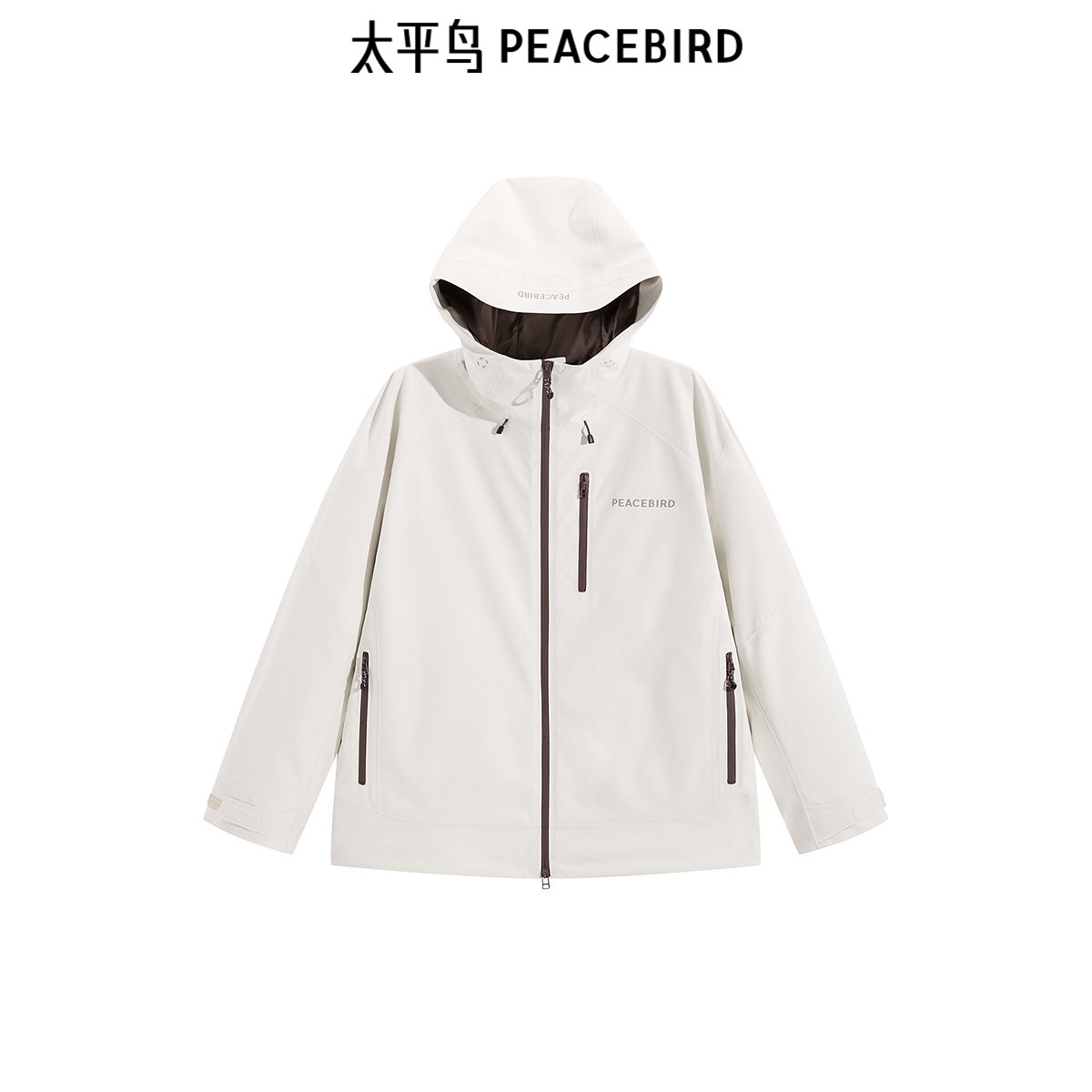 【商场同款】太平鸟男装休闲户外风夹克B2BCE440B
