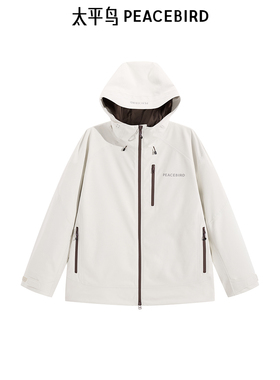 【商场同款】太平鸟男装休闲户外风夹克B2BCE440B