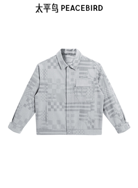 【商场同款】太平鸟男装夹克B1BCF1414
