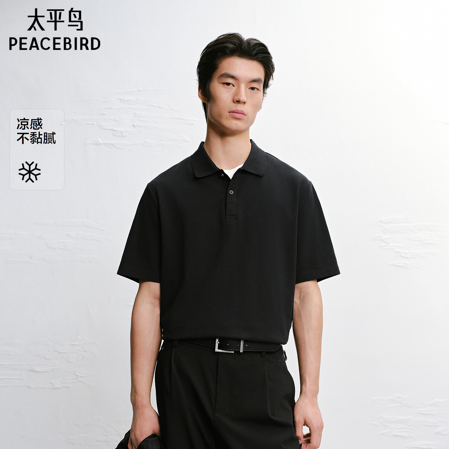 【商场同款】太平鸟男装 2026年夏季新款短袖Polo衫男B1COG2225图片
