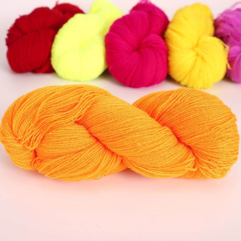 腈纶混纺开司米813 膨体纱 缝纫绣花线DIY饰品 手编机织中细毛线