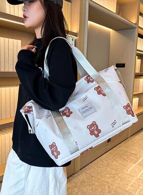 新款搬家收纳袋衣服收纳包大容量手提行李袋防水单肩包短途旅行包