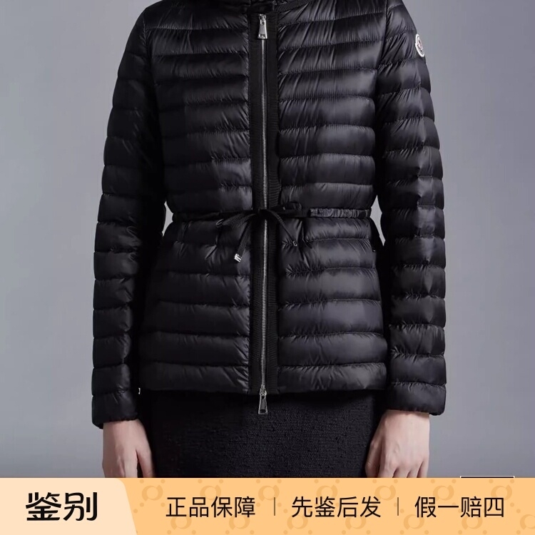 Moncler经典连帽抽绳女羽绒服