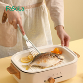 FaSoLa炒菜铲子硅胶锅铲不粘锅专用煎鱼蛋煎饼牛排不锈钢蝴蝶铲子