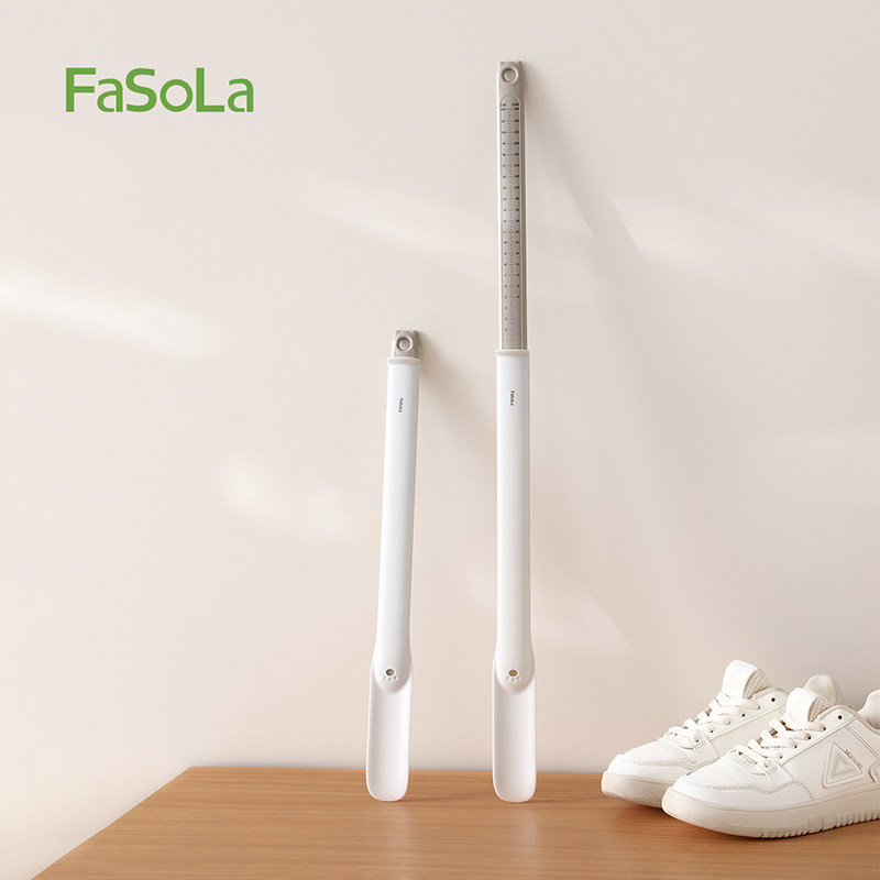 FaSoLa鞋拔子长柄家用可伸缩辅助老人孕妇不弯腰穿鞋提鞋神器鞋抽