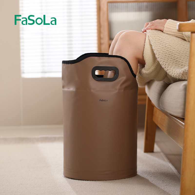 FaSoLa成人泡脚桶家用折叠加厚