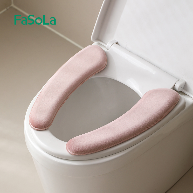FaSoLa马桶垫冬季加厚粘贴式