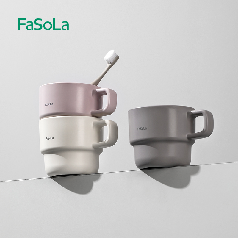 FaSoLa牙杯洗漱杯家用親子漱口杯