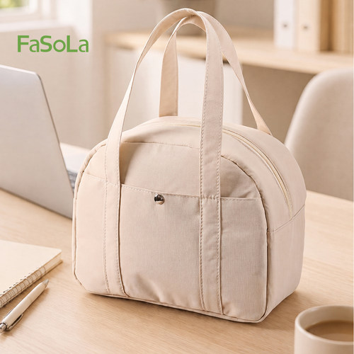 FaSoLa保温包手提饭盒袋加厚涂银