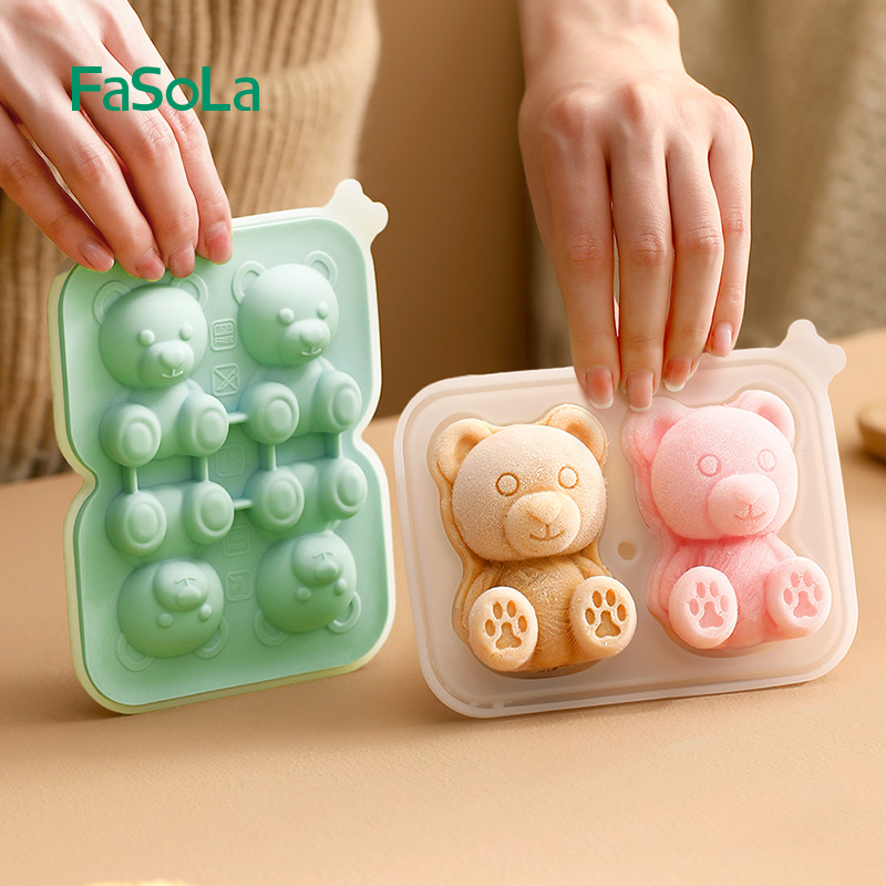 FaSoLa食品级家用卡通冰块模具