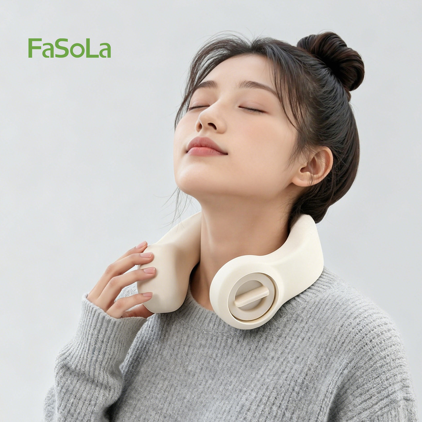 FaSoLaU型热水袋颈椎热敷脖子护颈袋挂脖肩颈专用注水灌水暖水袋
