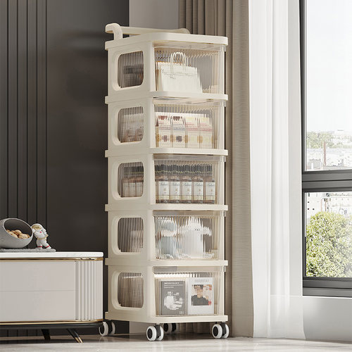 高颜值推车抽屉式收纳柜