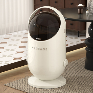 客厅垃圾桶家用2026新款轻奢高档带盖可移动大容量厨房免弯腰高脚