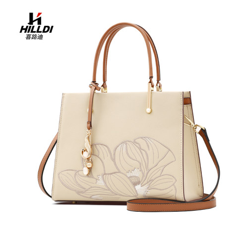 hilldi国风刺绣新中式妈妈包