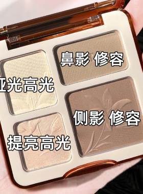 高光修容一体盘正品哑提亮