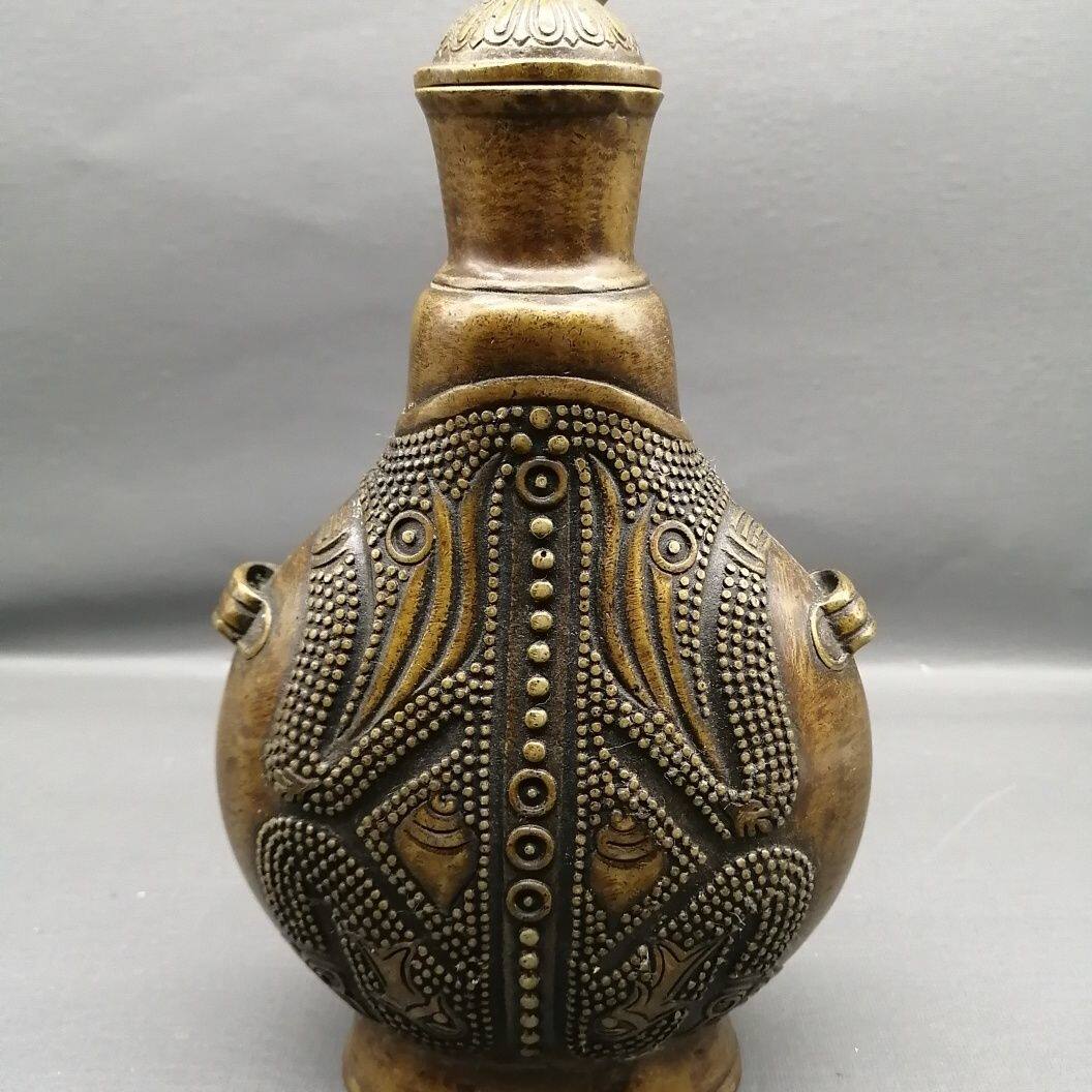 精品黄铜酒壶水壶家居酒店会所装饰品工艺品礼品家居摆件包邮