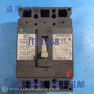 原装供应TED134100WL塑壳断路器3p 100a USIP