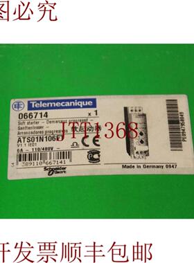 供应Telemecanique ATS01N106 英尺软启动器