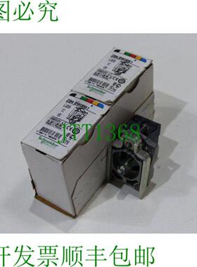 电气 ZB4 BW0B51 辅助开关块 22黄色集成LED 1SV