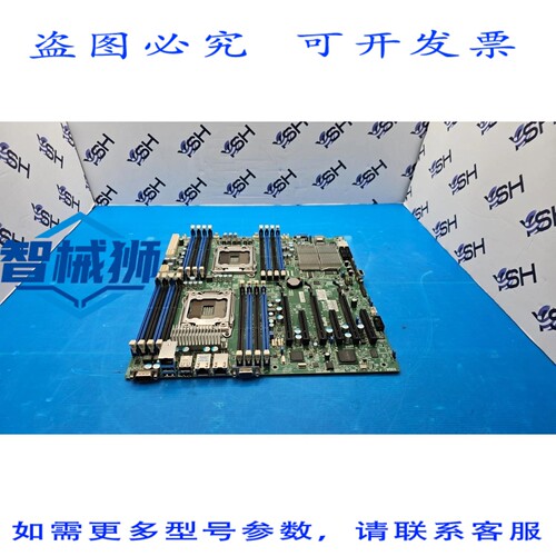原装供应 超微 X9DRI-F 双路 A 2011 插槽 R E-ATX 控制器主板