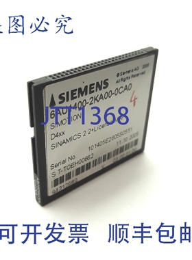 原装供应6AU1400-2KA00-0CA0 闪存卡 SIMOTION SINAMIC V2.2 MAP