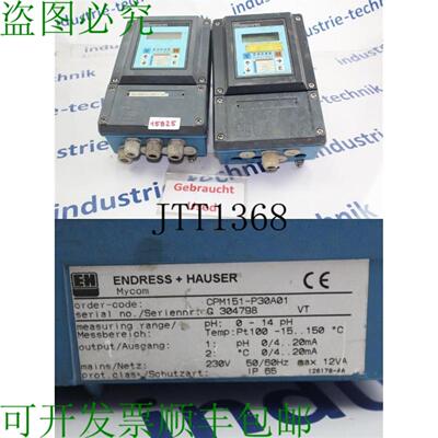 供应Endress + Hauser CPM151-P30A01 Mycom CPM 151-p