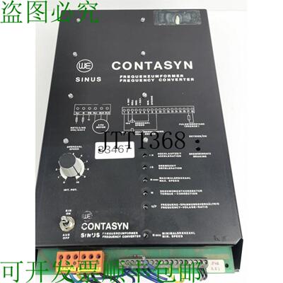 供应SINUS CT 25 S 变频器 Contasyn