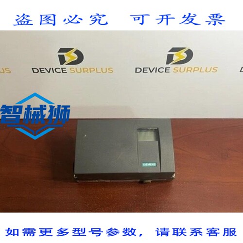 原装供应 6DR5220-0EN00-0AA0 SIPART PS2 阀门 6DR52200EN000AA0