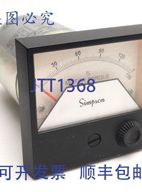 原装供应Simpson 3323AIXA 型仪表继电器 0-10VDC FS/0-150 电机