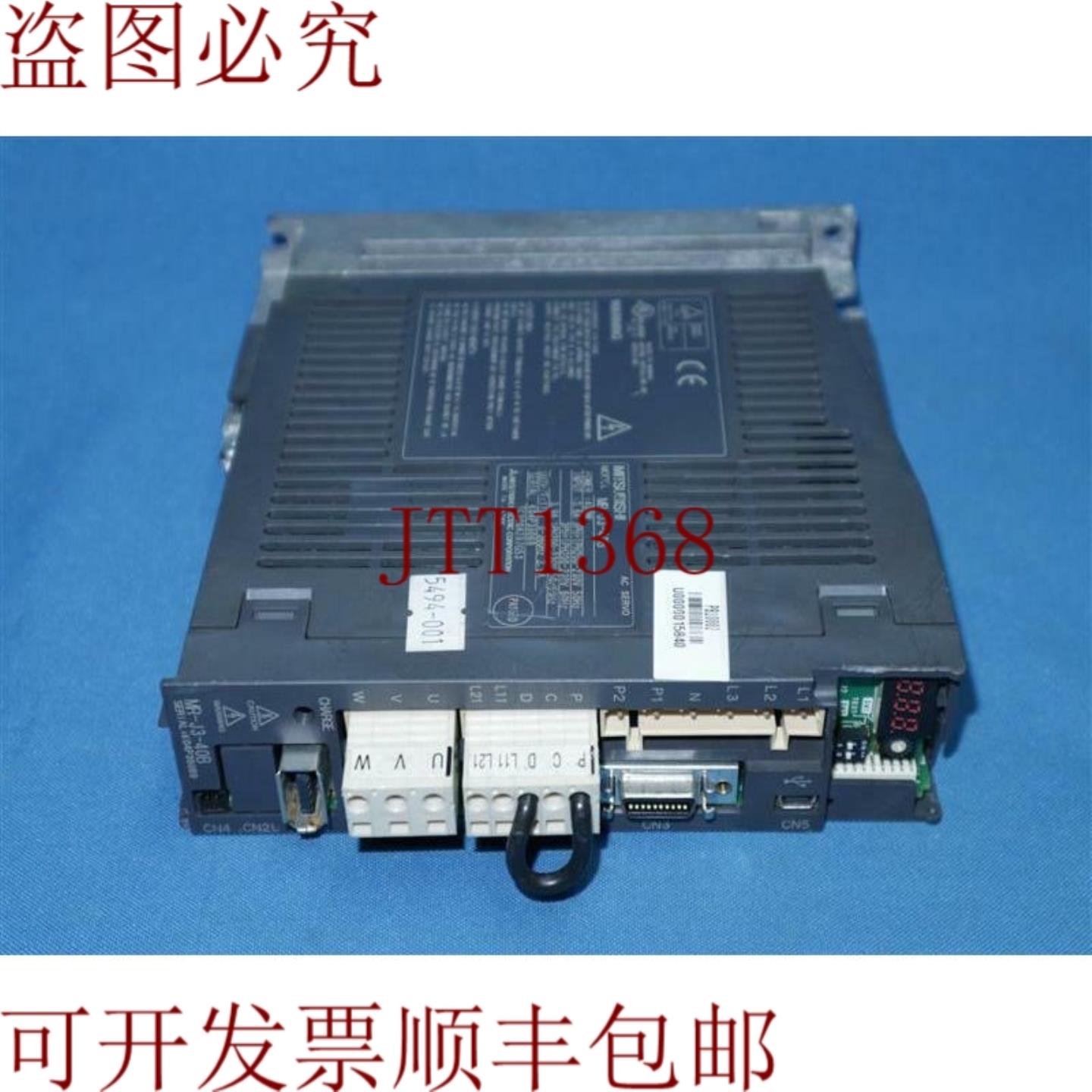 供应三菱 MR-J3-40B MRJ340B 伺服驱动器带面板 400W