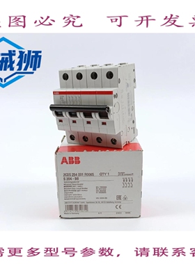 原装供应 2S254001R0065 断路器 S204-B6