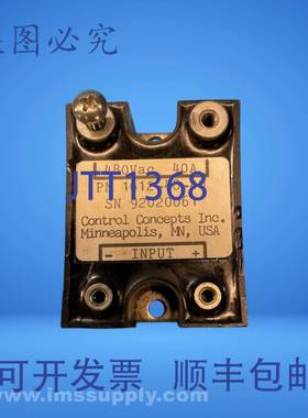 原装供应Control Concepts Inc. 1612-48-40 480VAC 40A 继电器 U
