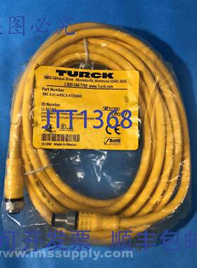 原装供应Turck RKC 4.4T-4-RSC 4.4T/S1587 M12 eurofast 线组直