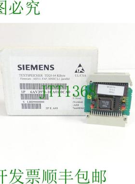 6AV3971-1CA01-0CA0 文本存储器 TD20 64kByte 版本 A03 未使用