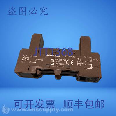 原装供应Schrack Technik RT78625 插座，带螺丝端子 USIP