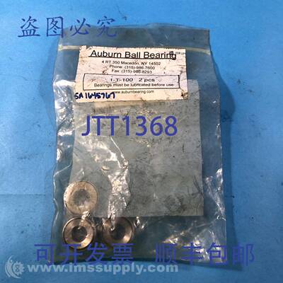 原装供应Auburn 1-T-100 2 个推力球轴承 0674