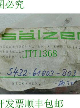 Slzer S 432 按键开关 S432-61003-B03 带盖和拨动开关