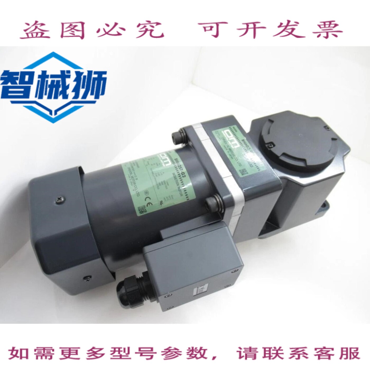 现货供应 东方电机 BHI62ST-G2 感应电机 220VAC 200W+BH6G2-9RA