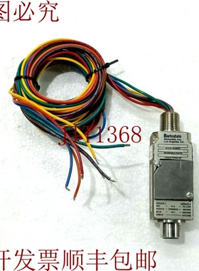 原装供应BARKSDALE 控制产品机械压力开关 9692X-1CC-3-S1143