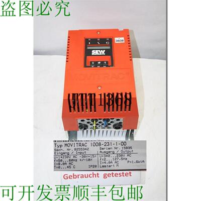 供应Sew Eurodrive 1008-231-1-00 Convertor de Frecuencia