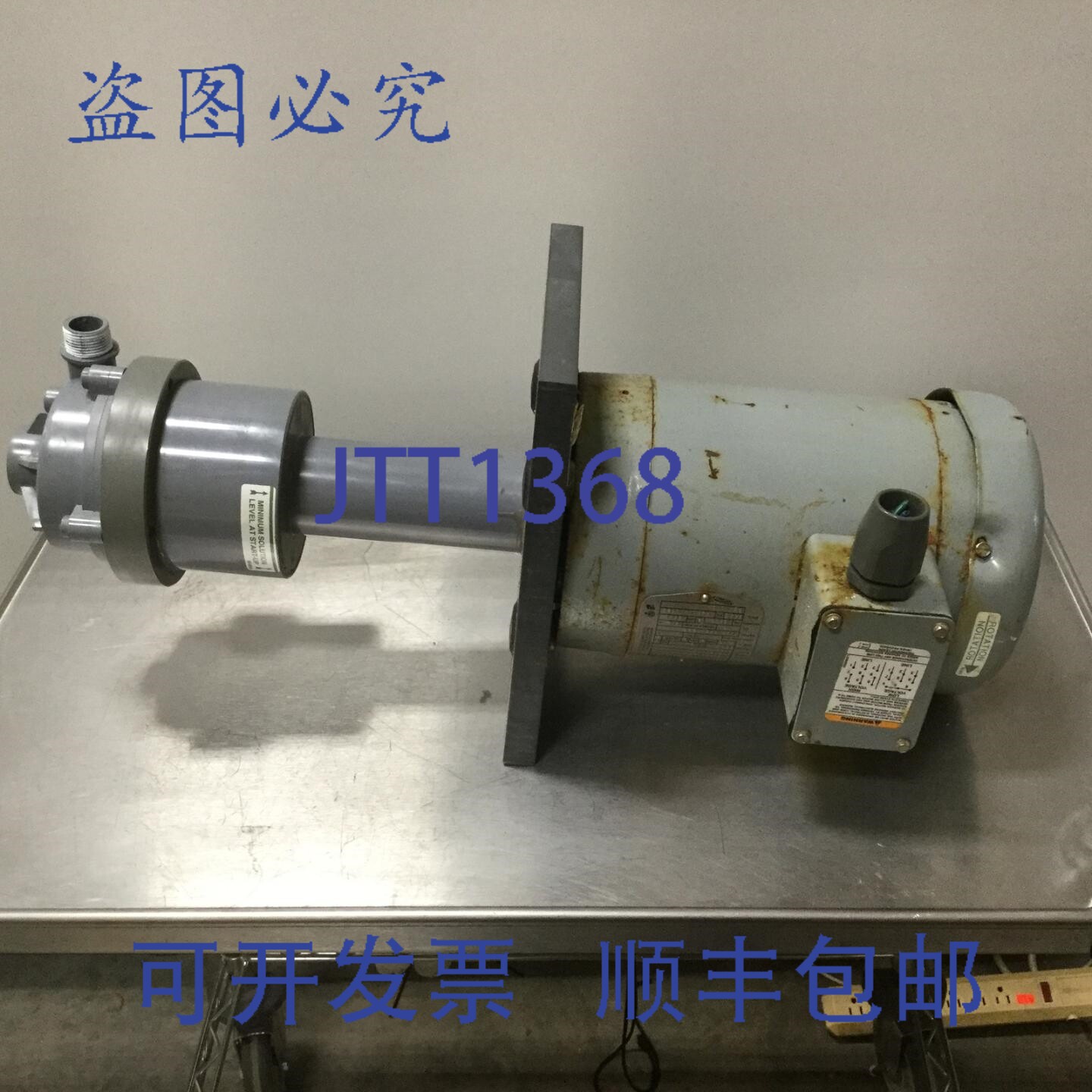 原装供应Serfilco ECKL3/4-3SC-D.75 立式化学泵 230V 3450RPM 3/