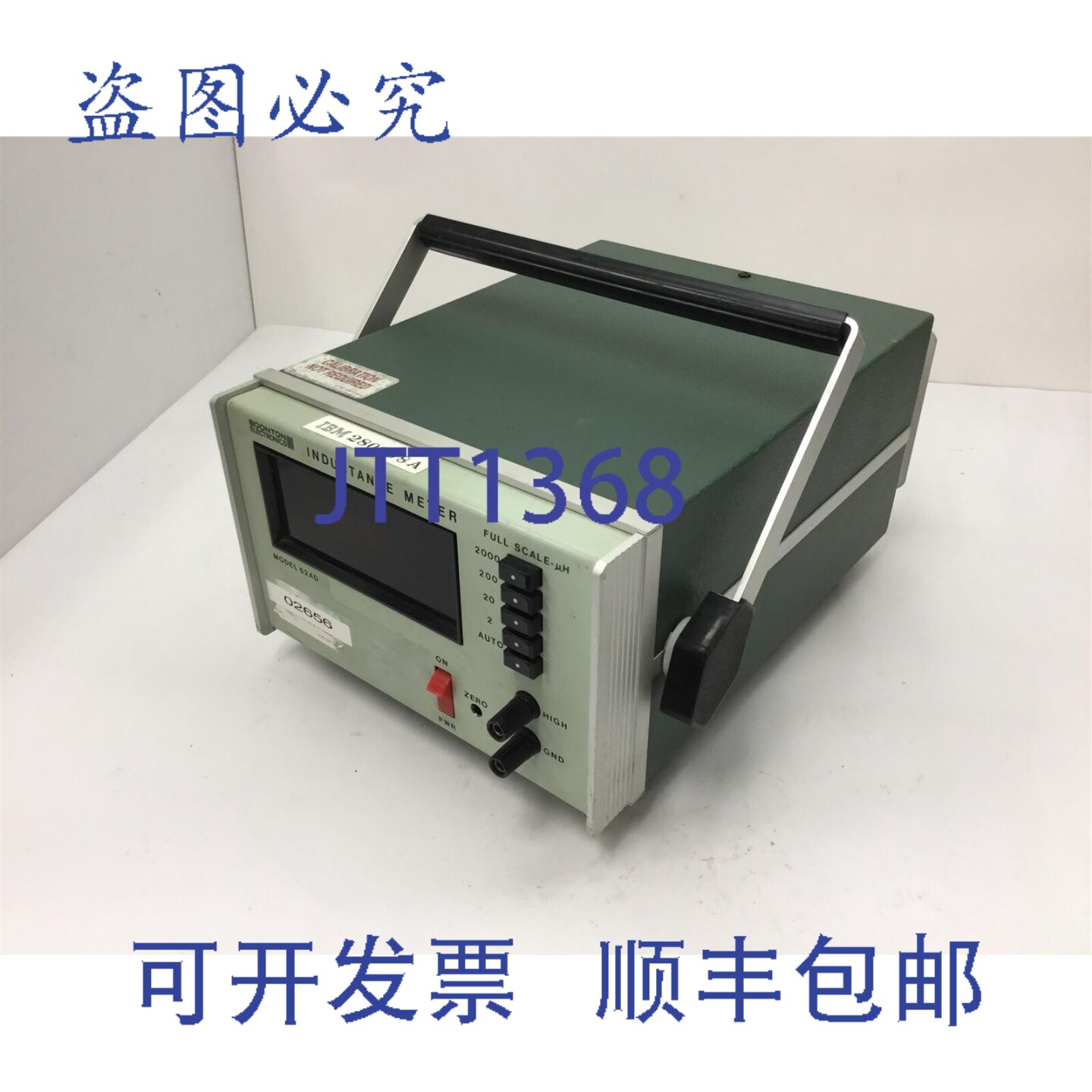 原装供应Boonton Electronics 62AD 电感表，满量程范围:2/20/200