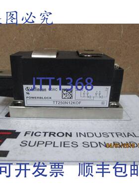 原装供应TT250N12KOF EUPEC / INFINEON 模块 TT250N12K0F