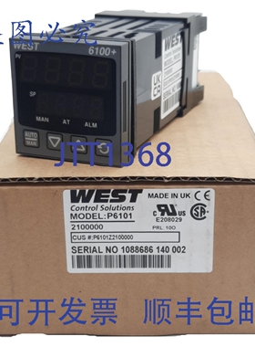 原装供应West P6101Z2100000 温控器，SPDT 24VDC 4-20mA 输出，1