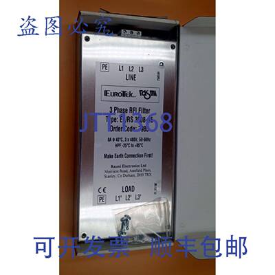 原装供应RASMI 三相射频滤波器 ET/RS 3008-G5  配件JT