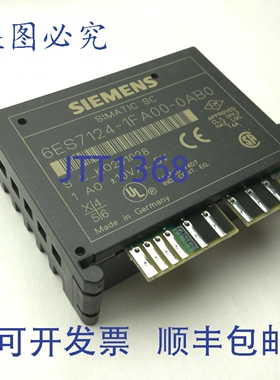 原装供应6ES7 124-1FA00-0AB0 模拟电子模块，1 路输出，Simatic