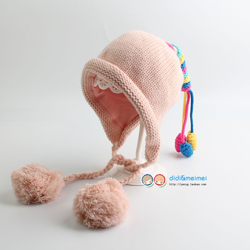 洋气百搭日系保暖针织护耳帽