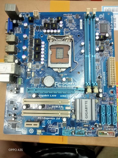 嘉GA-H55M-S2主板 1156针H61主板DDR3内存