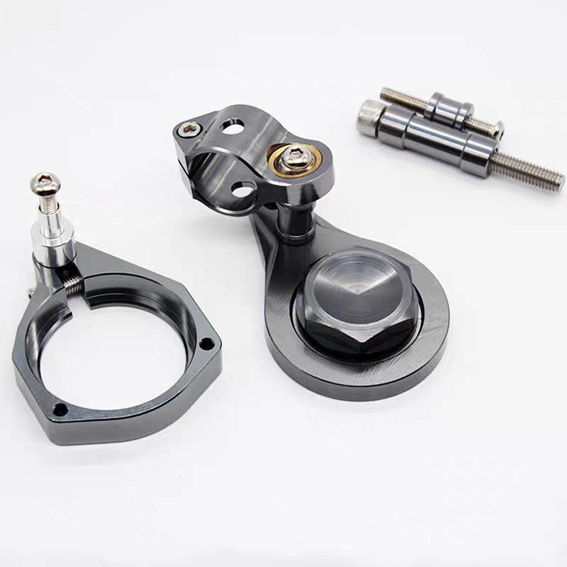 适用于BMW宝马S1000RR 2009-2014改装钛尺支架平衡方向阻尼底座